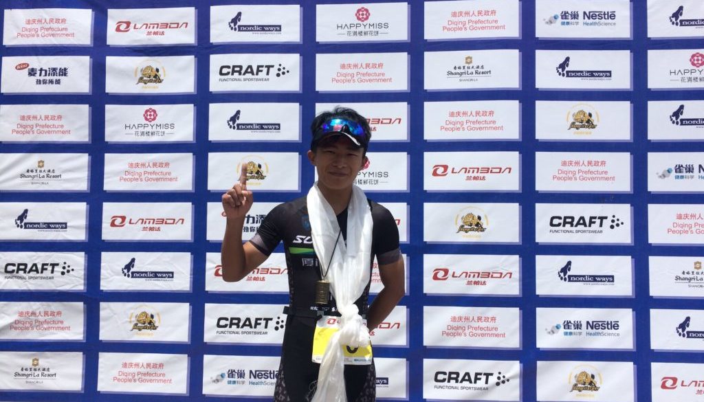 Outstanding Chenjiadong Wins Shangri-la Duathlon